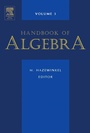 Cover: Handbook of Algebra - Elsevier
