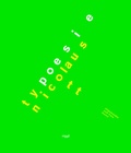 Cover: TyPoesie Nicolaus Ott - Niggli Verlag