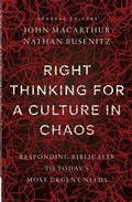 Cover: Right Thinking for a Culture in Chaos - Harvest House Publishers,U.S.