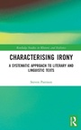 Cover: Characterising Irony - Routledge