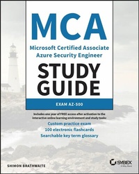 Abbildung von: MCA Microsoft Certified Associate Azure Security Engineer Study Guide - Wiley-ISTE