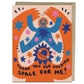 Cover: 6 Pack Barry Lee for Em & Friends Holding Space Friendship Card - Em & Friends