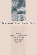 Cover: Transgenic Plants and Crops - CRC Press