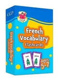 Cover: French Vocabulary Flashcards for Ages 5-7 (with Free Online Audio) - Coordination Group Publications Ltd (CGP)