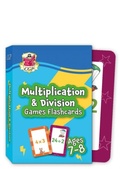 Cover: Multiplication & Division Games Flashcards for Ages 7-8 (Year 3) - Coordination Group Publications Ltd (CGP)