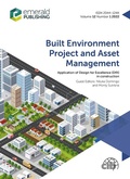 Cover: Application of Design for Excellence (DfX) in construction - Emerald Publishing Limited