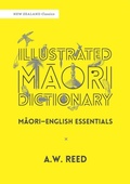 Cover: Illustrated Maori Dictionary - Oratia Books