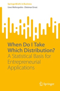 Enlarge image Cover: When Do I Take Which Distribution? - Springer