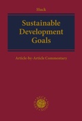 Cover: Sustainable Development Goals - Nomos