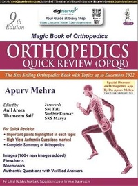 Enlarge image Cover: Orthopedics Quick Review (OPQR) - Jaypee Brothers Medical Publishers