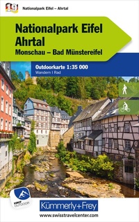 Abbildung von: Kümmerly+Frey Outdoorkarte Deutschland 19 Nationalpark Eifel, Ahrtal 1:35.000 - Hallwag Kümmerly+Frey