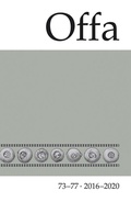 Cover: Offa-Zeitschrift. Berichte und Mitteilungen zur Arch&auml;ologie - Wachholtz
