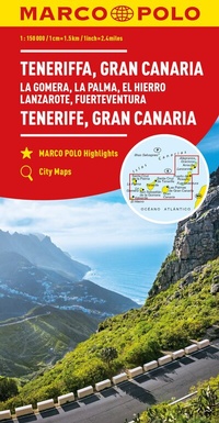 Abbildung von: MARCO POLO Regionalkarte Teneriffa, Gran Canaria 1:150.000 - MARCO POLO ein Imprint von MAIRDUMONT