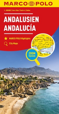Abbildung von: MARCO POLO Regionalkarte Andalusien 1:300.000 - MARCO POLO ein Imprint von MAIRDUMONT
