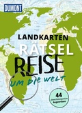 Cover: Landkarten-R&auml;tselreise um die Welt - DuMont Reiseverlag