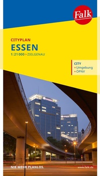 Abbildung von: Falk Cityplan Essen 1:21.000 - Falk ein Imprint von MAIRDUMONT