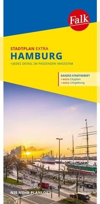 Abbildung von: Falk Stadtplan Extra Hamburg 1:22.500 - Falk ein Imprint von MAIRDUMONT