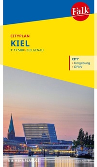 Abbildung von: Falk Cityplan Kiel 1:17.500 - Falk ein Imprint von MAIRDUMONT