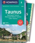 Cover: KOMPASS Wanderf&uuml;hrer Taunus, Naturpark Taunus, Naturpark Rhein-Taunus, Lahn-Taunus, 60 Touren mit Extra-Tourenkarte - KOMPASS-Karten