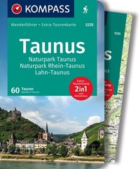 Abbildung von: KOMPASS Wanderführer Taunus, Naturpark Taunus, Naturpark Rhein-Taunus, Lahn-Taunus, 60 Touren mit Extra-Tourenkarte - KOMPASS-Karten