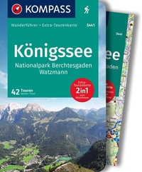 Abbildung von: KOMPASS Wanderführer Königssee, Nationalpark Berchtesgaden, Watzmann, 42 Touren mit Extra-Tourenkarte - KOMPASS-Karten