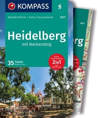 Abbildung von: KOMPASS Wanderführer Heidelberg mit Neckarsteig, 35 Touren mit Extra-Tourenkarte - KOMPASS-Karten
