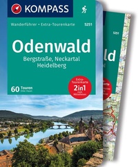 Abbildung von: KOMPASS Wanderführer Odenwald, 60 Touren mit Extra-Tourenkarte - KOMPASS-Karten