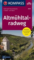 Bild: KOMPASS Fahrrad-Tourenkarte Altmühltalradweg 1:50.000 - KOMPASS-Karten