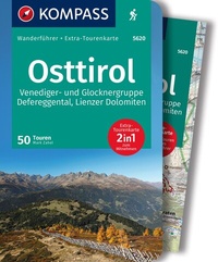 Abbildung von: KOMPASS Wanderführer Osttirol, Venediger- und Glocknergruppe, Defereggental, Lienzer Dolomiten, 50 Touren mit Extra-Tourenkarte - KOMPASS-Karten