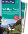 Cover: KOMPASS Wanderf&uuml;hrer SalzAlpenSteig, Chiemsee, K&ouml;nigssee, Hallst&auml;tter See, 40 Touren mit Extra-Tourenkarte - KOMPASS-Karten