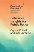 Cover: Behavioral Insights for Public Policy - Cambridge University Press