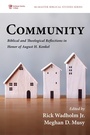Cover: Community - Wipf and Stock Publishers