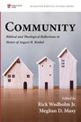 Cover: Community - Wipf & Stock Publishers