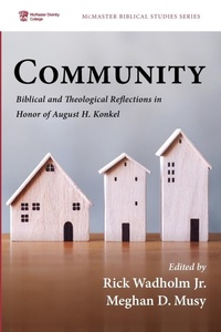 Enlarge image Cover: Community - Wipf & Stock Publishers