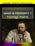 Cover: What Is Property? - Raanan Editeur