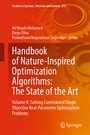 Cover: Handbook of Nature-Inspired Optimization Algorithms: The State of the Art - Springer