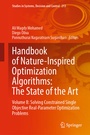Cover: Handbook of Nature-Inspired Optimization Algorithms: The State of the Art - Springer