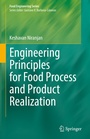 Cover: Engineering Principles for Food Process and Product Realization - Springer
