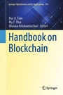 Cover: Handbook on Blockchain - Springer