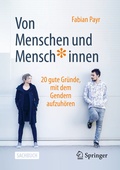Cover: Von Menschen und Mensch*innen - Springer