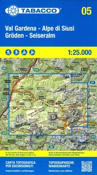 Abbildung von: Val Gardena Alpe di Siusi: 05 - Tabacco