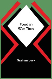 Enlarge image Cover: Food in War Time - ALPHA EDITION