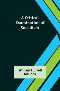 Enlarge image Cover: A Critical Examination of Socialism - ALPHA EDITION