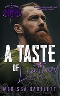 Cover: A Taste of Leather (Haunted Hellhounds MC, #3) - Haunted Hellhounds MC