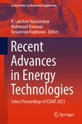 Cover: Recent Advances in Energy Technologies - Springer