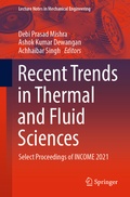 Cover: Recent Trends in Thermal and Fluid Sciences - Springer