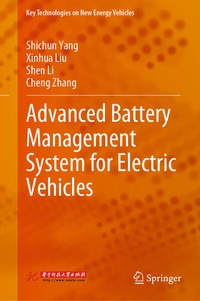 Enlarge image Cover: Advanced Battery Management System for Electric Vehicles - Springer