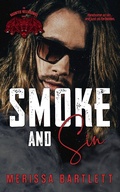 Cover: Smoke and Sin (Haunted Hellhounds MC, #1) - Haunted Hellhounds MC