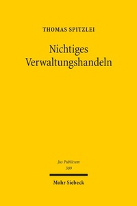 Abbildung von: Nichtiges Verwaltungshandeln - Mohr Siebeck