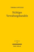 Cover: Nichtiges Verwaltungshandeln - Mohr Siebeck